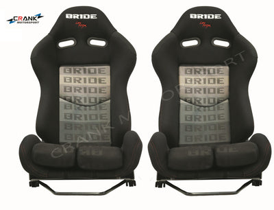 1x Crank Motorsport BRIDE Stradia CARBON XL Grey Gradation Seat – ADR Approved