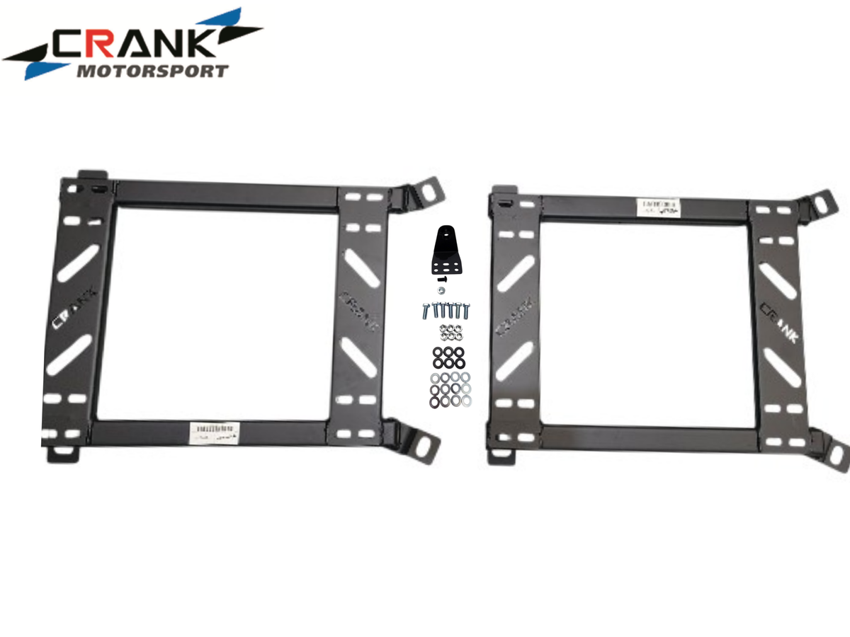 1x Crank Motorsport Audi S3 / RS3 & Volkswagen Golf MK6 / MK7 Seat Adapter Rail – BRIDE / RECARO / SPARCO Compatible