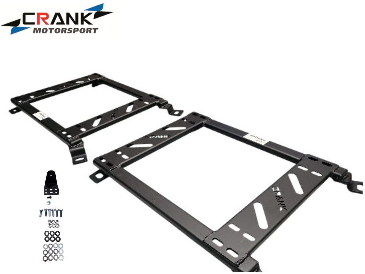 1x Crank Motorsport Audi S3 / RS3 & Volkswagen Golf MK6 / MK7 Seat Adapter Rail – BRIDE / RECARO / SPARCO Compatible