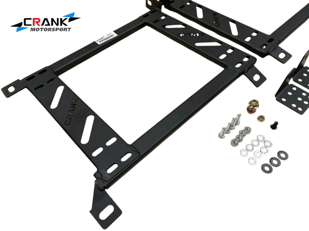 1x Crank Motorsport Toyota Corolla Sportivo ZZE123 Seat Adapter Rail – BRIDE / RECARO / SPARCO Compatible