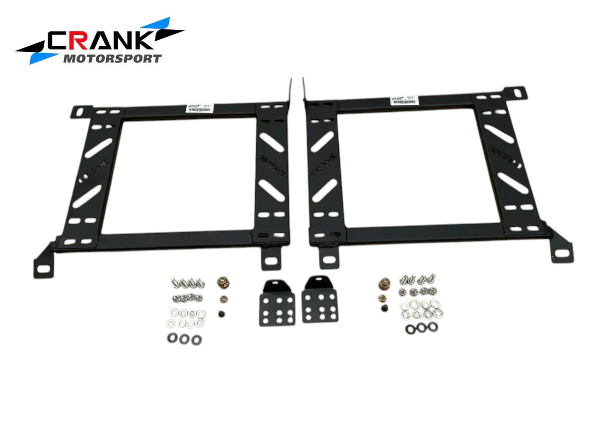 1x Crank Motorsport Toyota Corolla Sportivo ZZE123 Seat Adapter Rail – BRIDE / RECARO / SPARCO Compatible