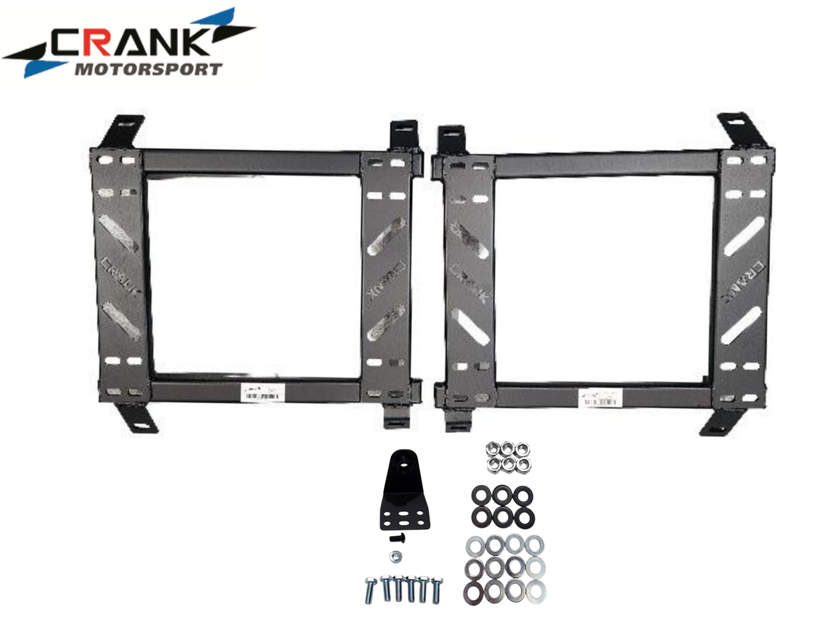 2x Crank Motorsport Subaru WRX VA (2015-on) Seat Adapter Rails – BRIDE / RECARO / SPARCO Compatible