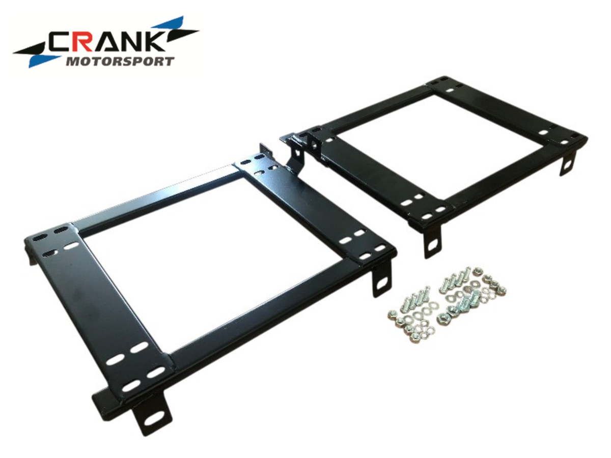 2x Crank Motorsport Honda Integra DC5 / Civic EU/ES/EP/EM Seat Adapter Rails – Suit BRIDE RECARO SPARCO
