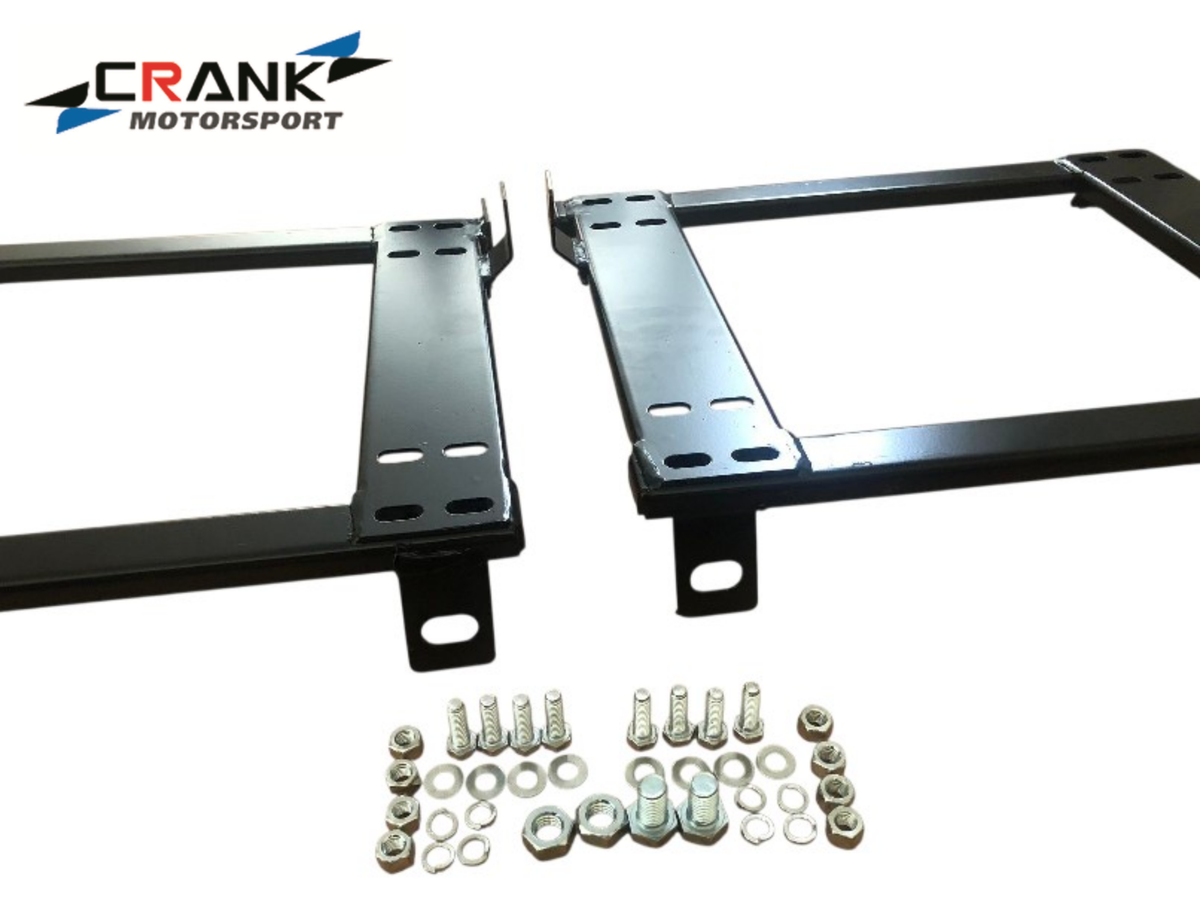 2x Crank Motorsport Honda Integra DC5 / Civic EU/ES/EP/EM Seat Adapter Rails – Suit BRIDE RECARO SPARCO