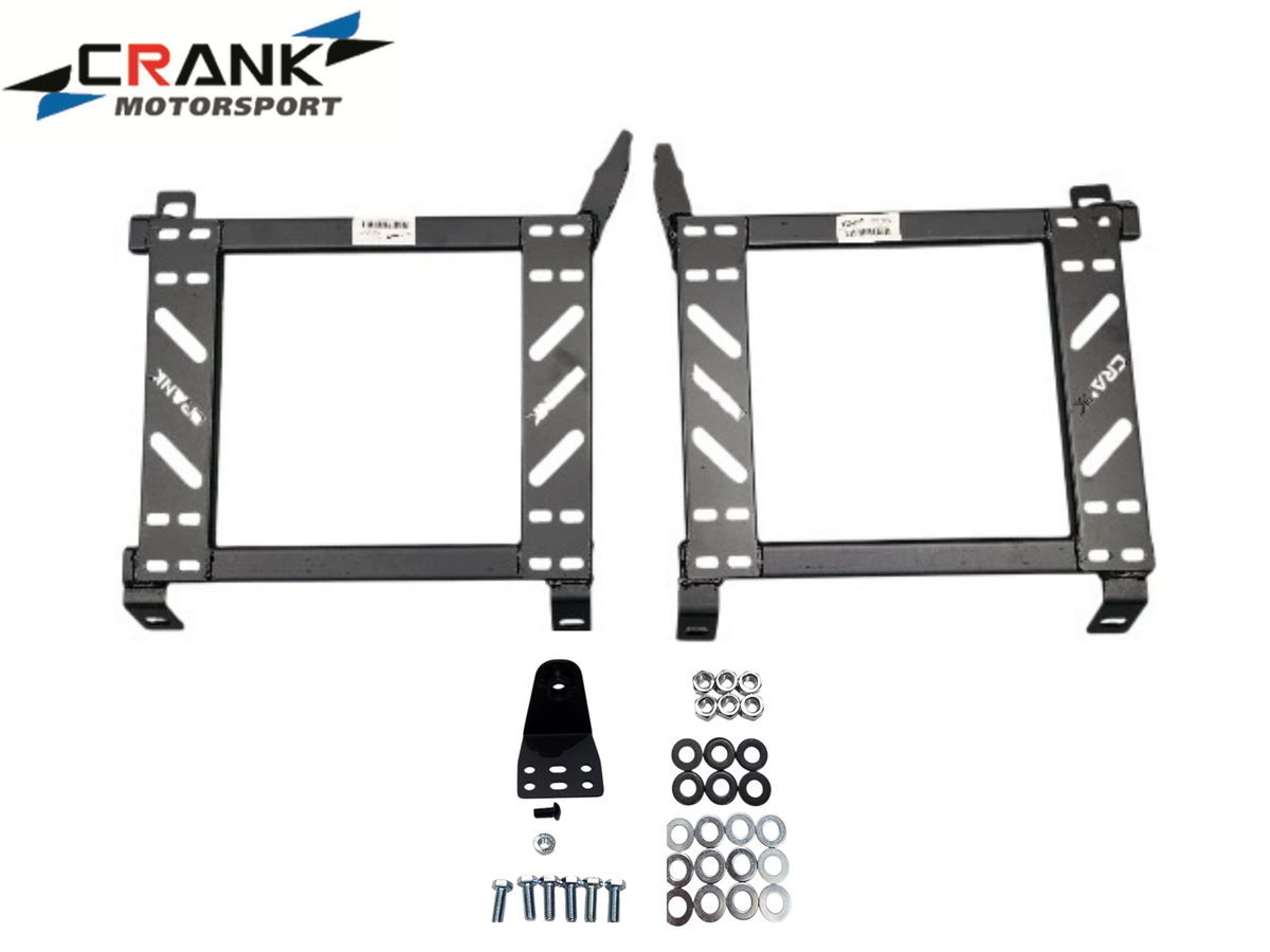 2x Crank Motorsport Subaru Impreza GE/GV/GH/GR/GK/GT 2007–2016 Seat Adapter Rail – Suit BRIDE RECARO SPARCO – Heavy Duty Seat Mount Bracket