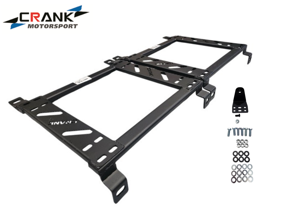 2x Crank Motorsport Holden Commodore VU, VT, VX, VY, VZ Seat Adapter Rail – Suit BRIDE RECARO SPARCO
