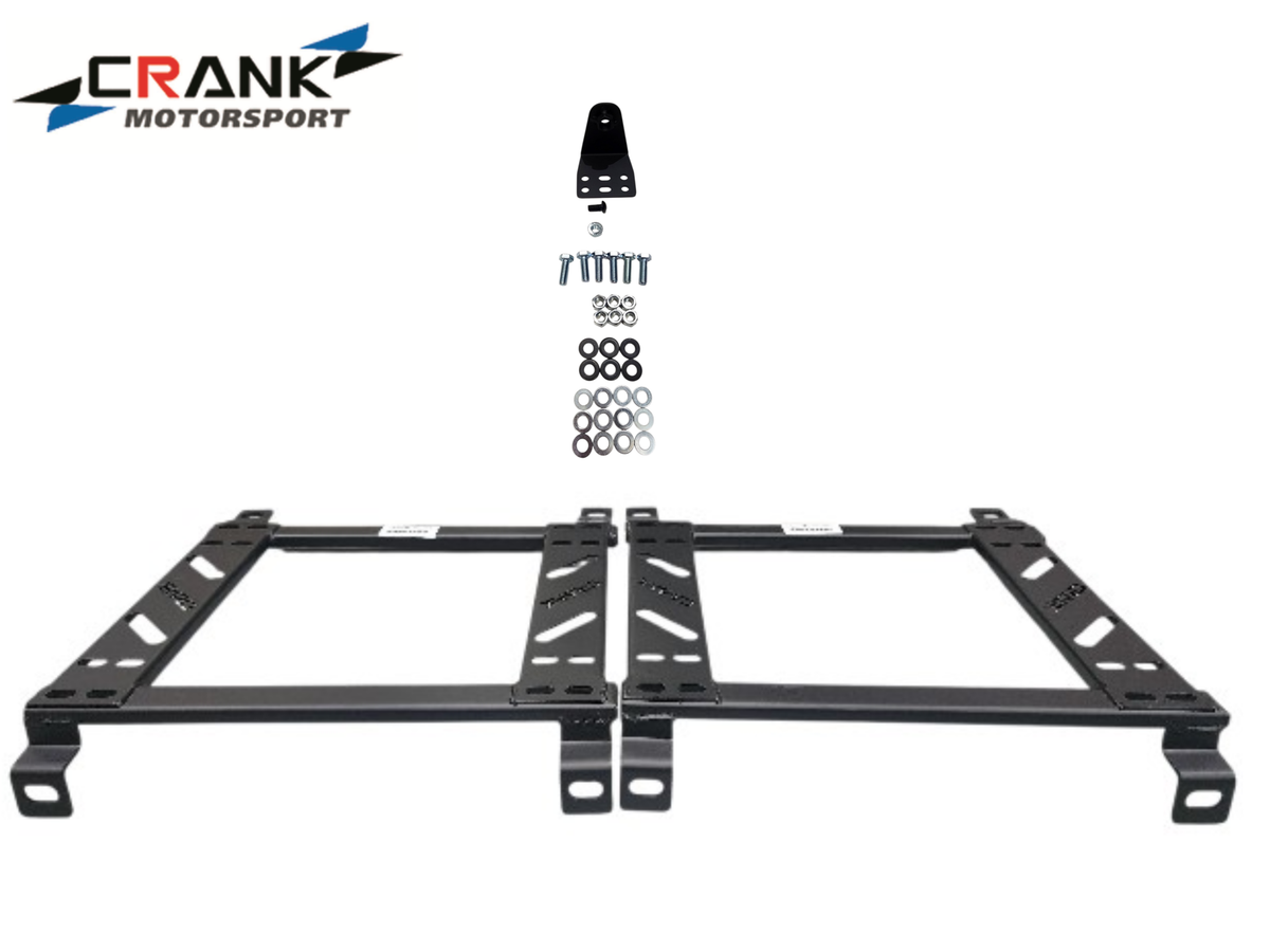 1x Crank Motorsport Holden Commodore VT / VX / VY / VU / VZ Seat Adapter Rail – BRIDE / RECARO / SPARCO Compatible