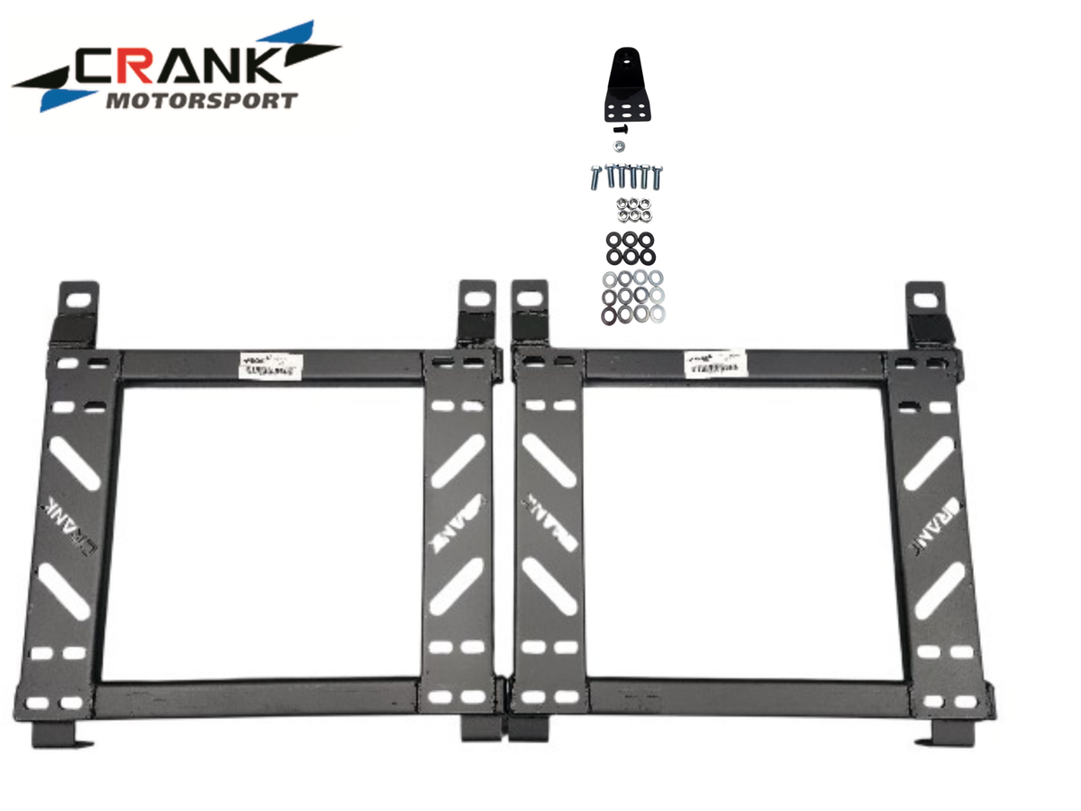 2x Crank Motorsport Holden Commodore VU, VT, VX, VY, VZ Seat Adapter Rail – Suit BRIDE RECARO SPARCO