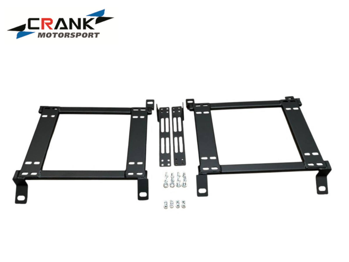 2x Crank Motorsport Toyota LandCruiser 100 Series (J100) Seat Adapter Rail – BRIDE / RECARO / SPARCO Compatible