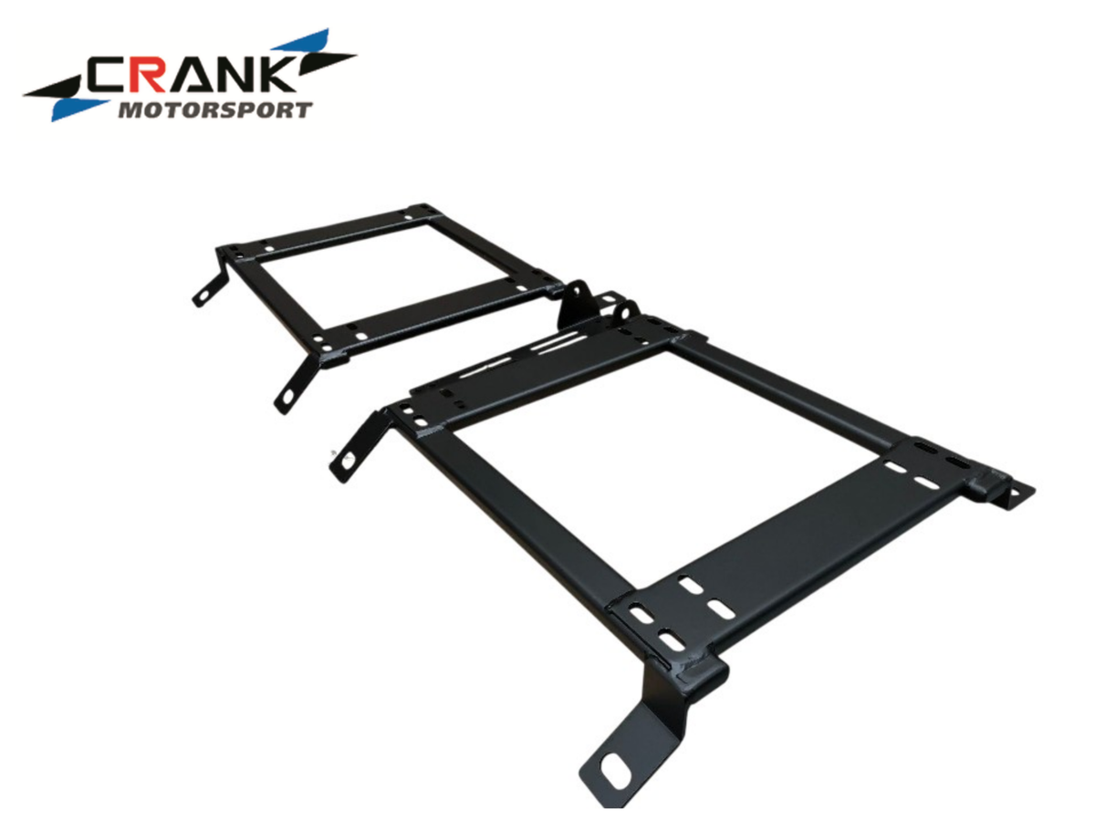2x Crank Motorsport Toyota Landcruiser 100 Series (J100) Seat Adapter Rail – BRIDE / RECARO / SPARCO Compatible
