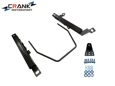1x Crank Motorsport Audi S3 / RS3 & VW Golf 6 & 7 Superlow Seat Rail Adapters – BRIDE / RECARO / SPARCO Compatible