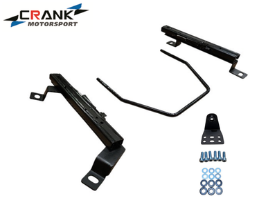 2x Crank Motorsport Audi S3 / RS3 & VW Golf 6 & 7 Superlow Seat Rail Adapters – BRIDE / RECARO / SPARCO Compatible