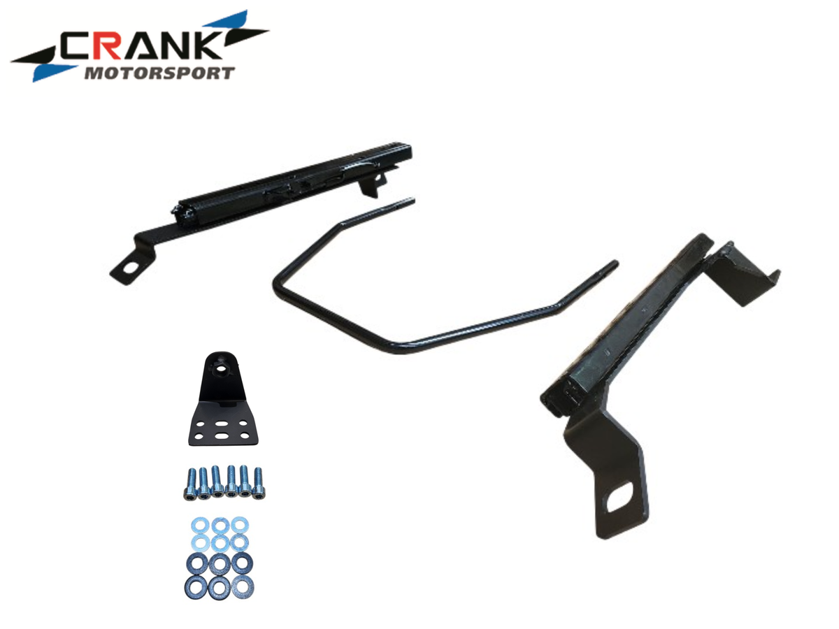1x Crank Motorsport BMW E36 / E46 Superlow Seat Rail – BRIDE / RECARO / SPARCO Compatible