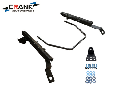 1x Crank Motorsport BMW E36 & E46 Superlow Seat Rail Adapters – BRIDE / RECARO / SPARCO Compatible