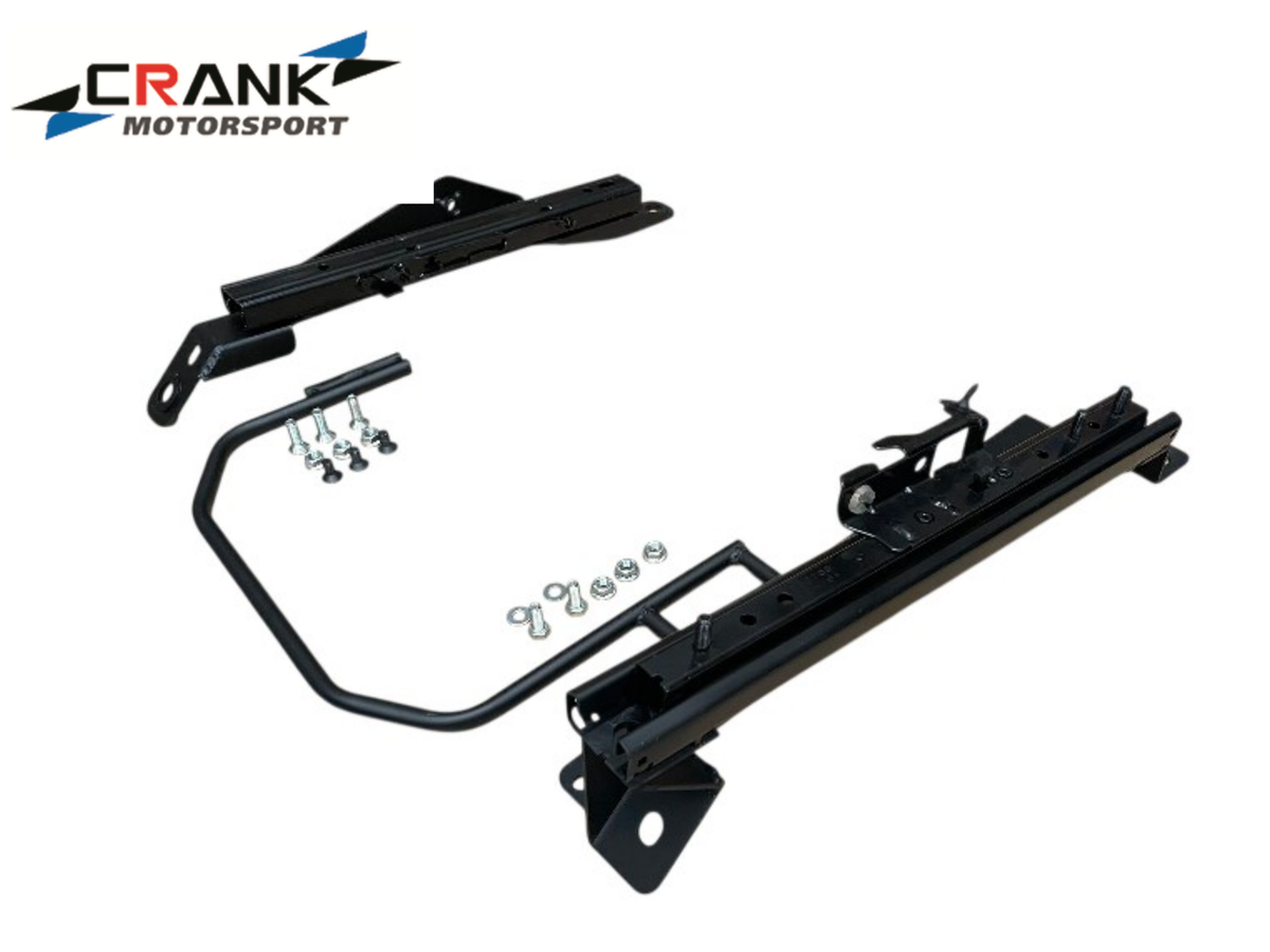 2x Crank Motorsport R35 GTR Pair Superlow Seat Rails – Recaro CS / Nismo Compatible