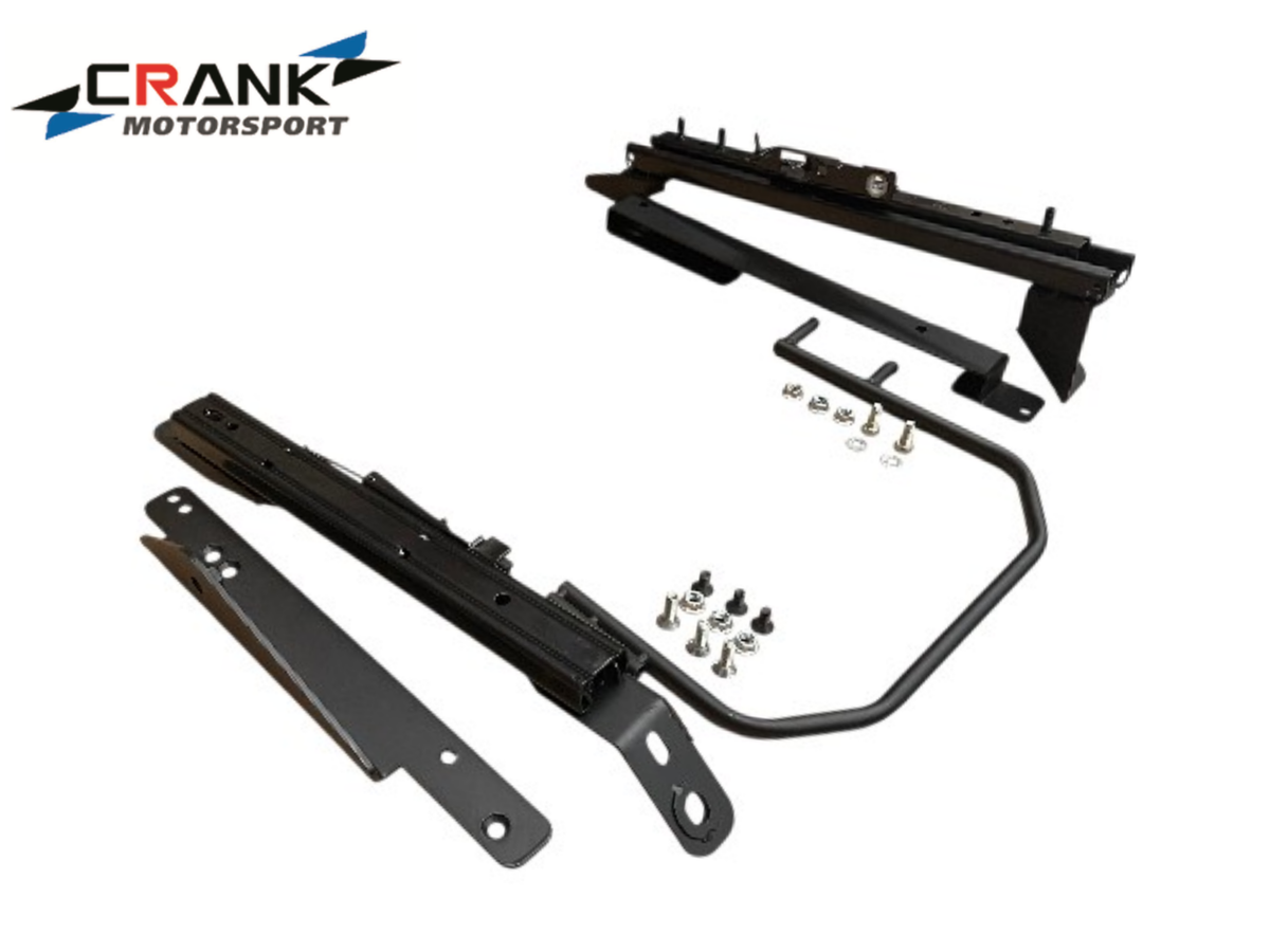 2x Crank Motorsport R35 GTR Pair Superlow Seat Rails – Recaro CS / Nismo Compatible