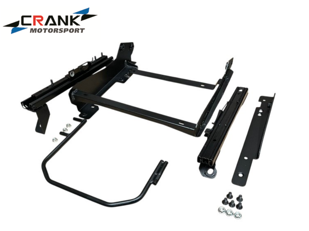 2x Crank Motorsport R35 GTR Pair Superlow Seat Rails – Recaro CS / Nismo Compatible