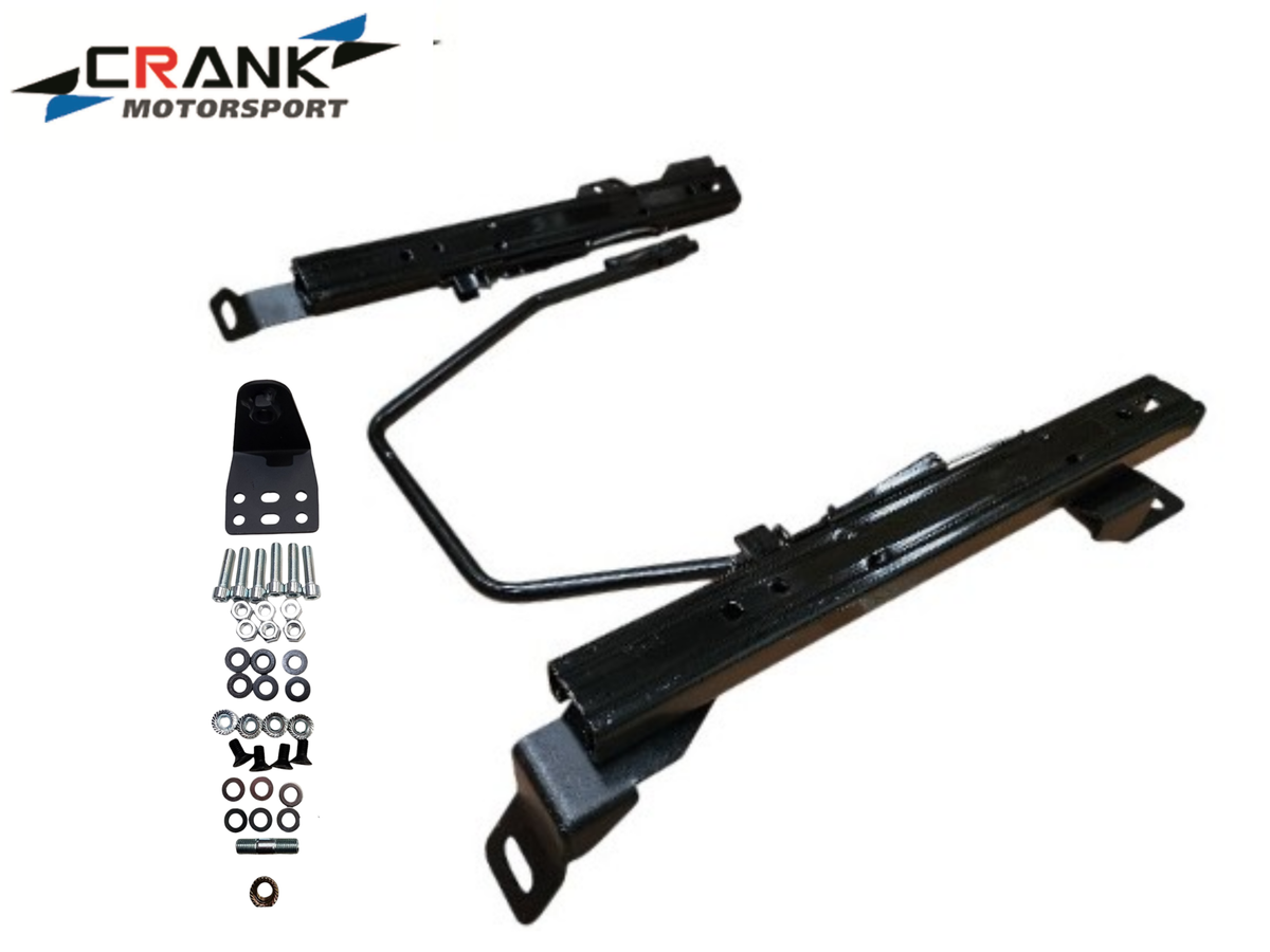 1x Crank Motorsport Super Low Seat Rail – PASSENGER SIDE Nissan Silvia S13 / S14 / S15 & Skyline R32 / R33 / R34 – BRIDE / RECARO / SPARCO Compatible