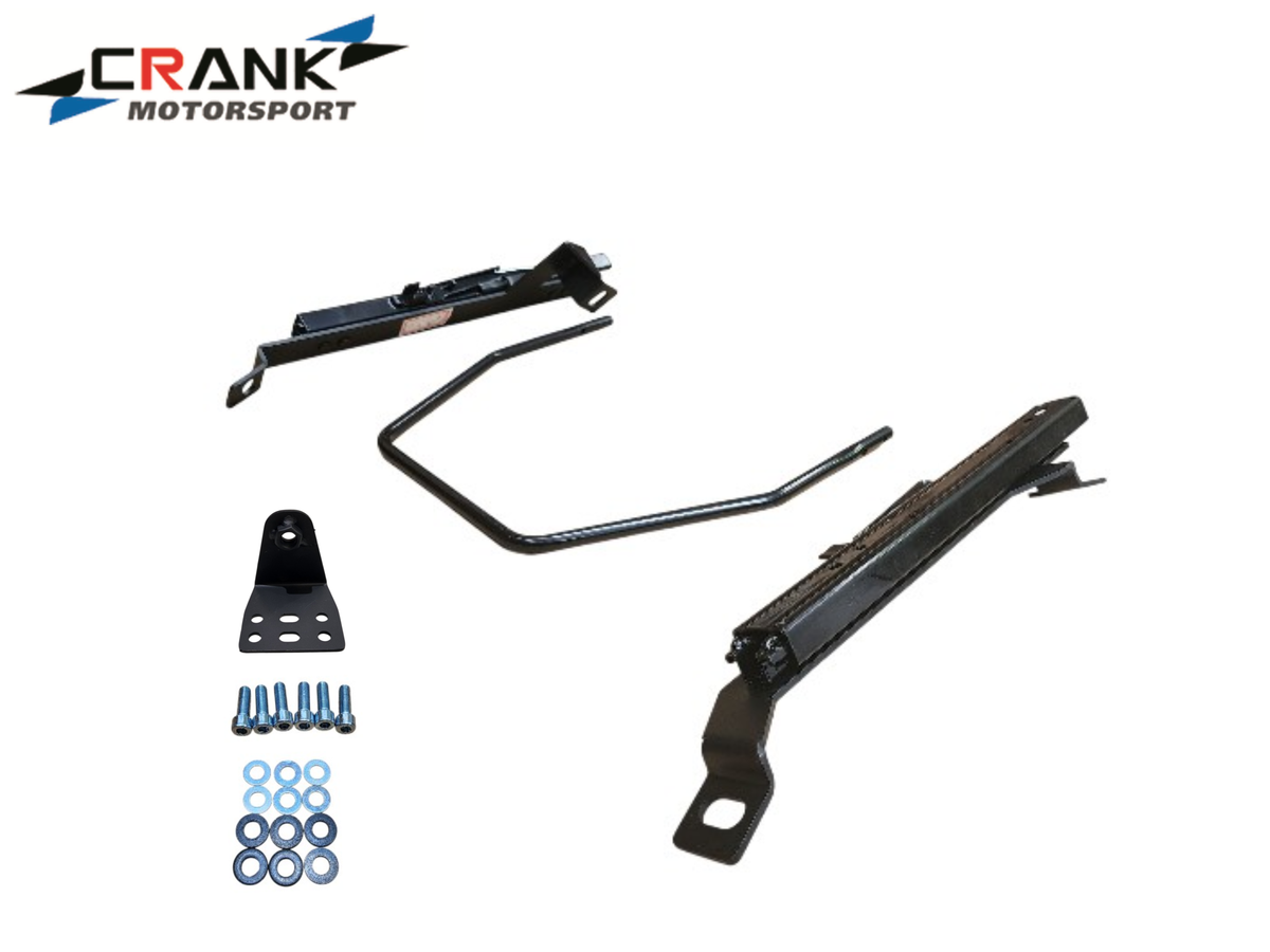 2x Crank Motorsport Toyota JZA80 Supra (MK4) Superlow Seat Rail Adapters – BRIDE / RECARO / SPARCO Compatible