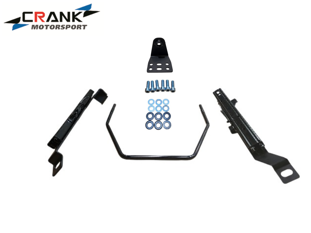 1x Crank Motorsport Toyota JZA80 Supra (MK4) Superlow Seat Rail Adapters – BRIDE / RECARO / SPARCO Compatible