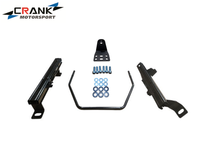 1x Crank Motorsport BMW E30 Superlow Seat Rail Adapters – BRIDE / RECARO / SPARCO Compatible
