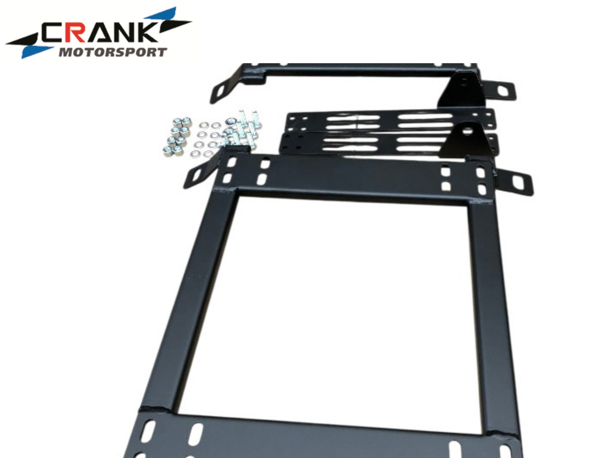 2x Crank Motorsport Toyota LandCruiser 200 Series (J200) Seat Adapter Rail – BRIDE / RECARO / SPARCO Compatible