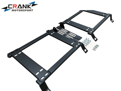 2x Crank Motorsport Toyota LandCruiser 200 Series (J200) Seat Adapter Rail – BRIDE / RECARO / SPARCO Compatible