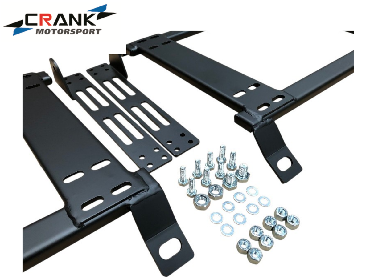 1x Crank Motorsport Toyota Landcruiser 200 Series (J200) Seat Adapter Rail – BRIDE / RECARO / SPARCO Compatible