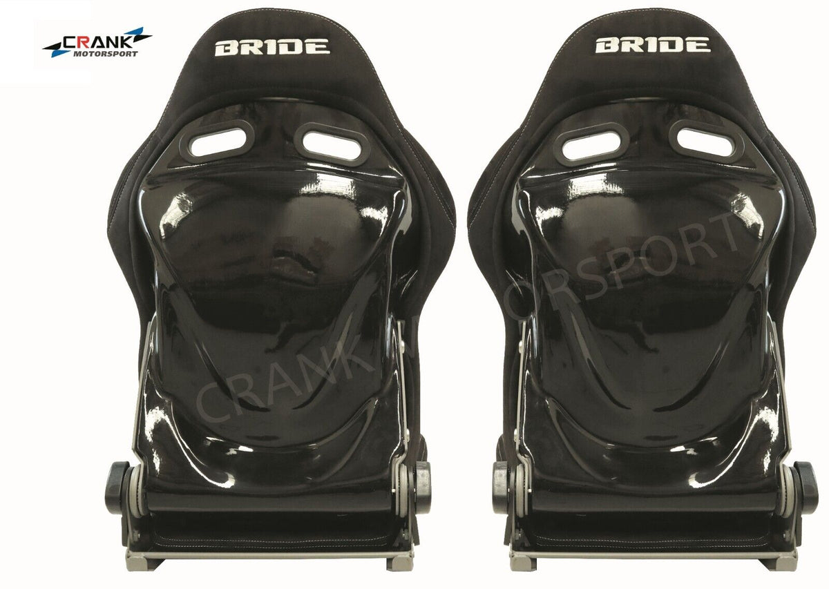 1x Bride Stradia CARBON Alcantara Racing Seat – ADR Approved – Car Sport Seat – Superlow Position