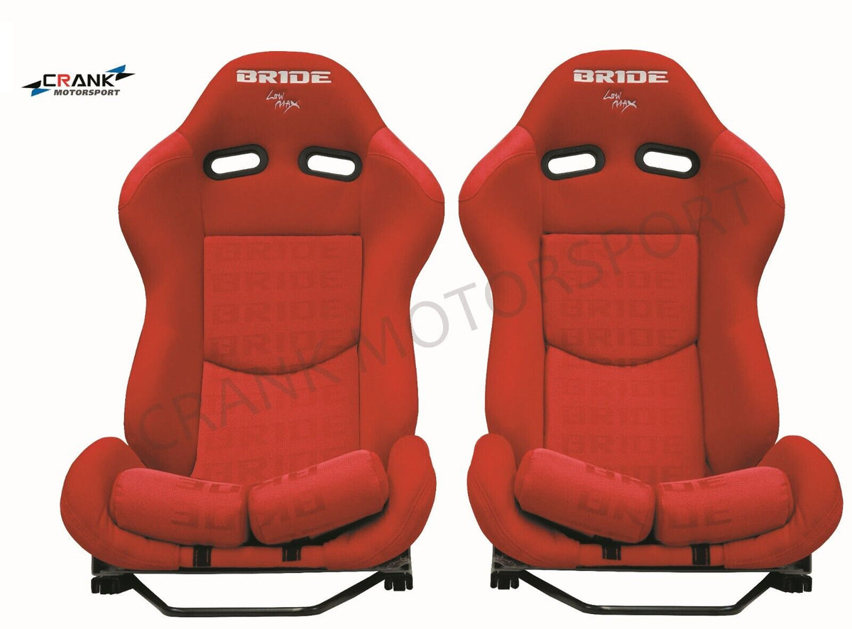 1x Bride Stradia Red Fiberglass Recliner Seat – ADR Approved