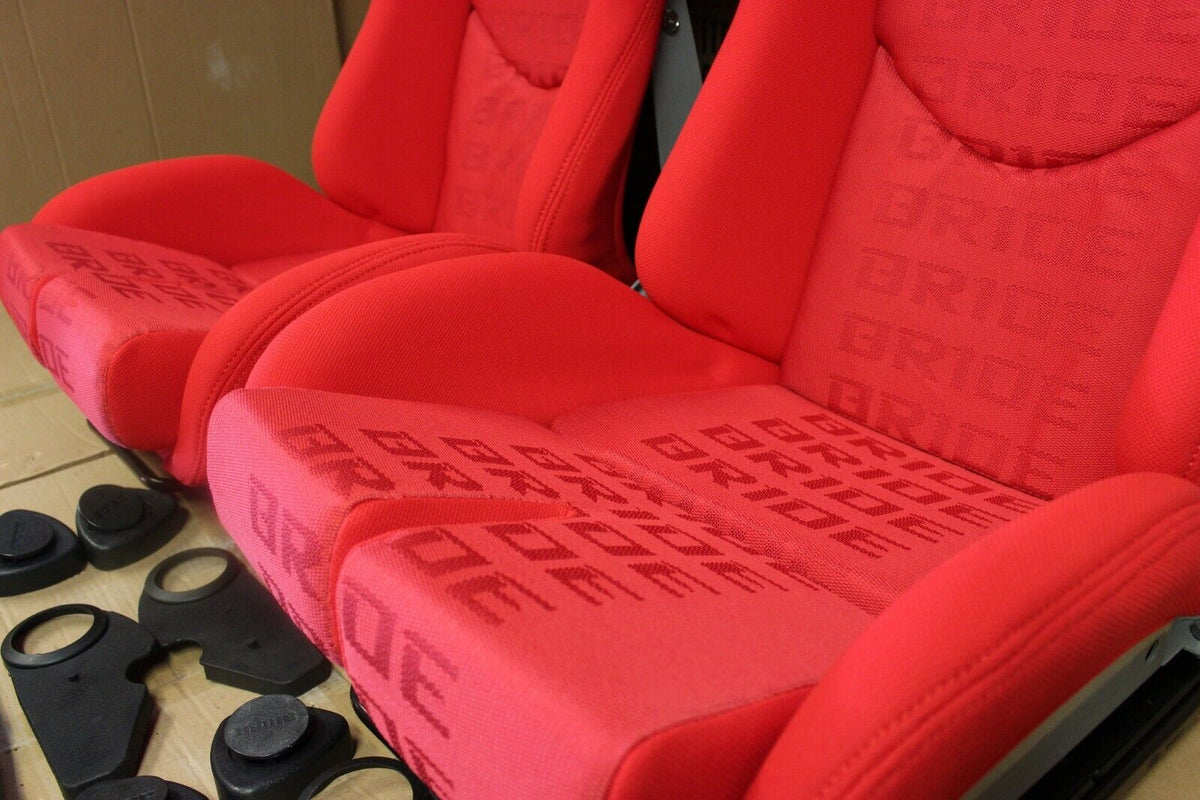 1x Bride Stradia Red Fiberglass Recliner Seat – ADR Approved