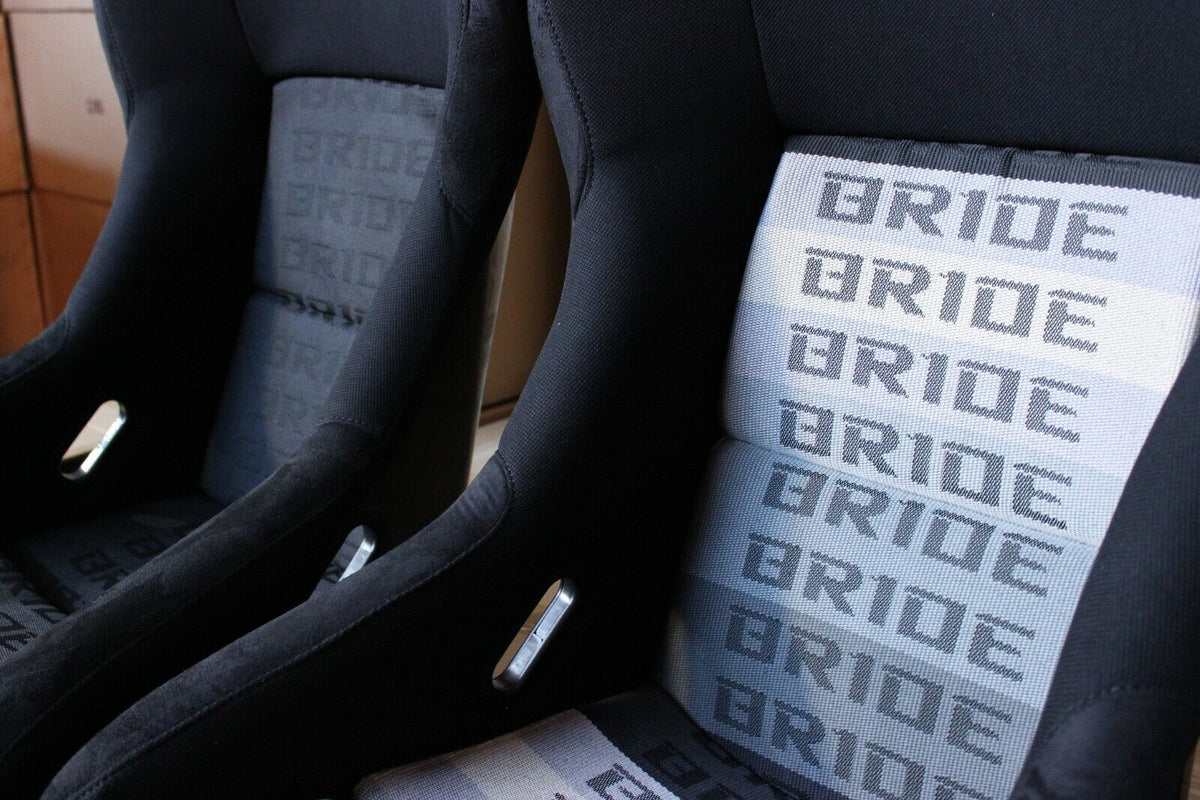 1x Bride VIOS II Fixed Back Fibreglass Racing Seat – Grey or Full Black