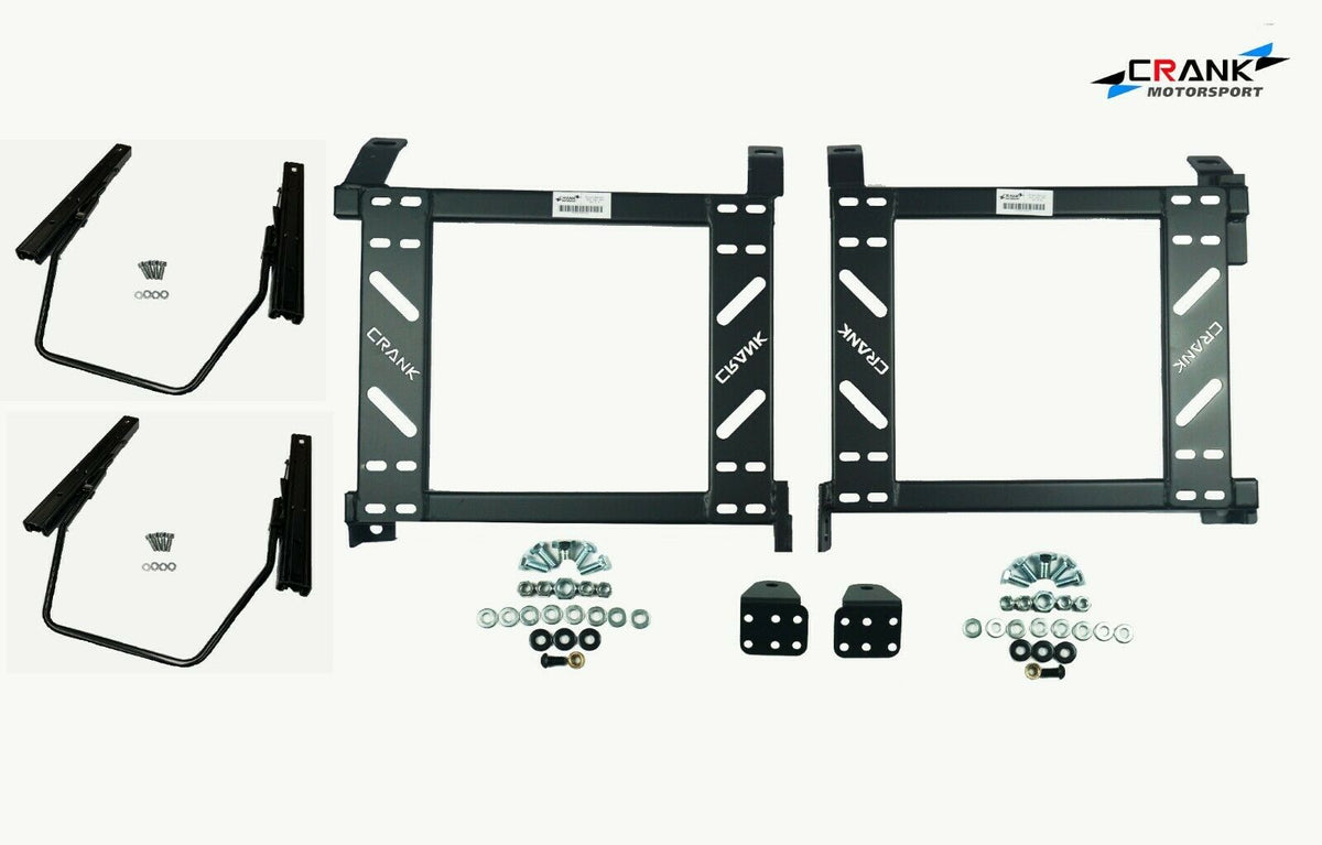 1x Crank Motorsport Honda Civic DC2 EK EG / Integra Seat Rail Package – BRIDE / RECARO / SPARCO Compatible