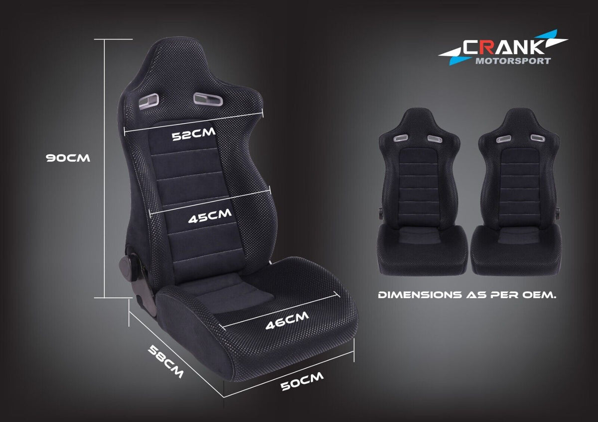 1x Crank Motorsport Nissan Skyline R34 GTR Vspec II Style Seat
