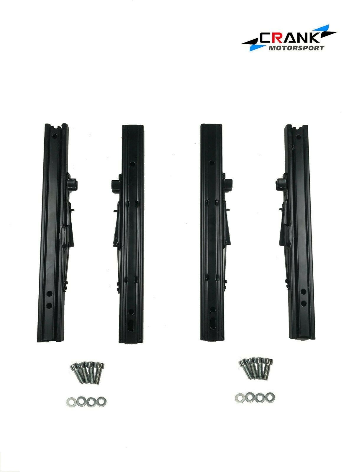 1x Crank Motorsport Mitsubishi Lancer Evolution 7-9 Seat Adapter Rail – BRIDE / RECARO / SPARCO Compatible