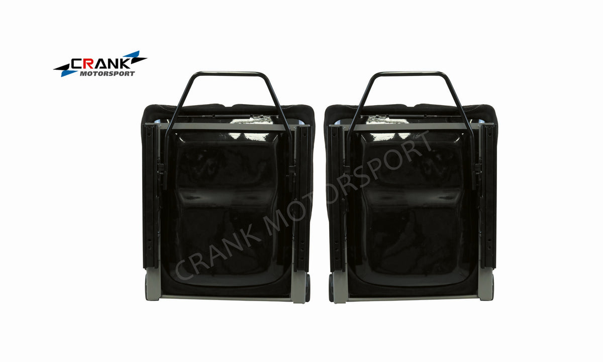 2x Crank Motorsport BRIDE Stradia CARBON Alcantara Seat – R34 GTR Compatible – ADR Approved
