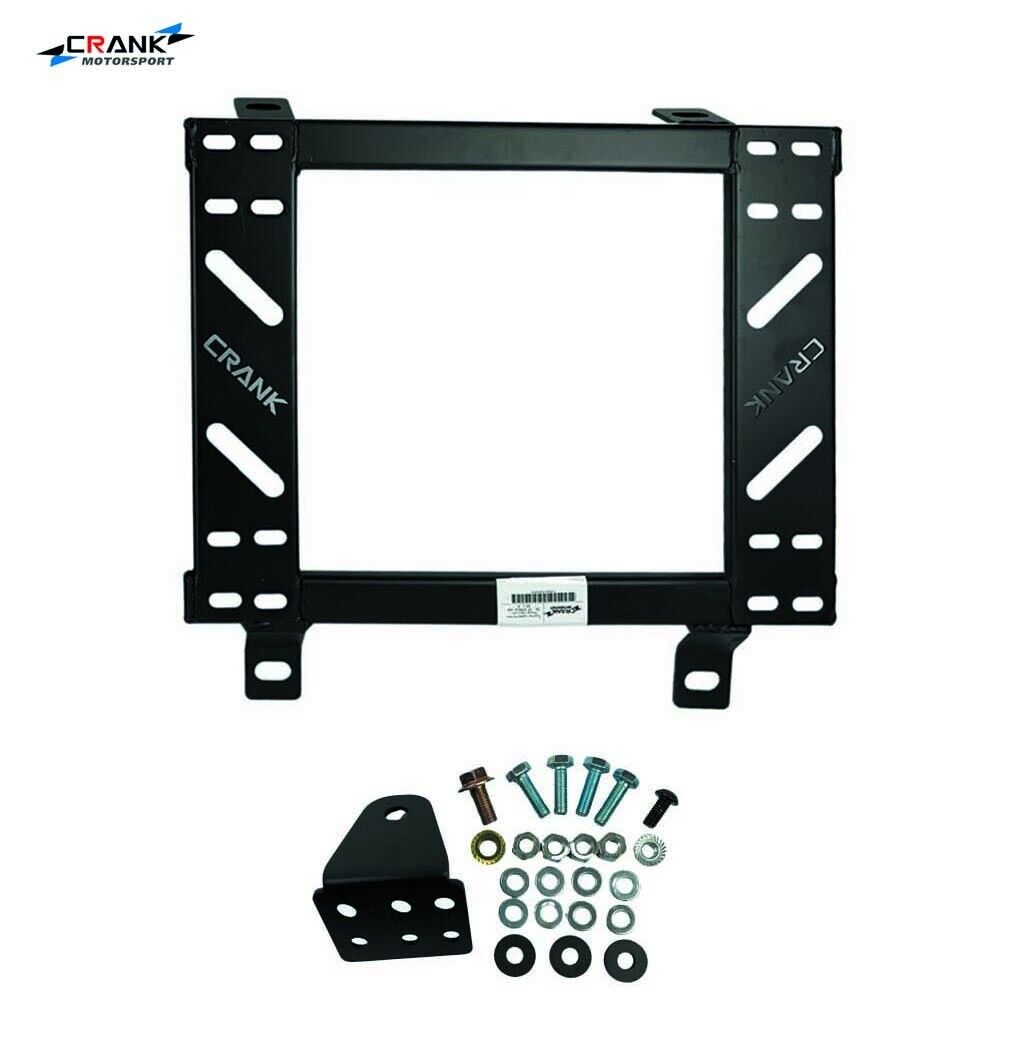 2x Crank Motorsport Toyota Landcruiser 70 / 76 / 78 / 79 Single Cab Seat Adapter Rails – BRIDE / RECARO / SPARCO Compatible