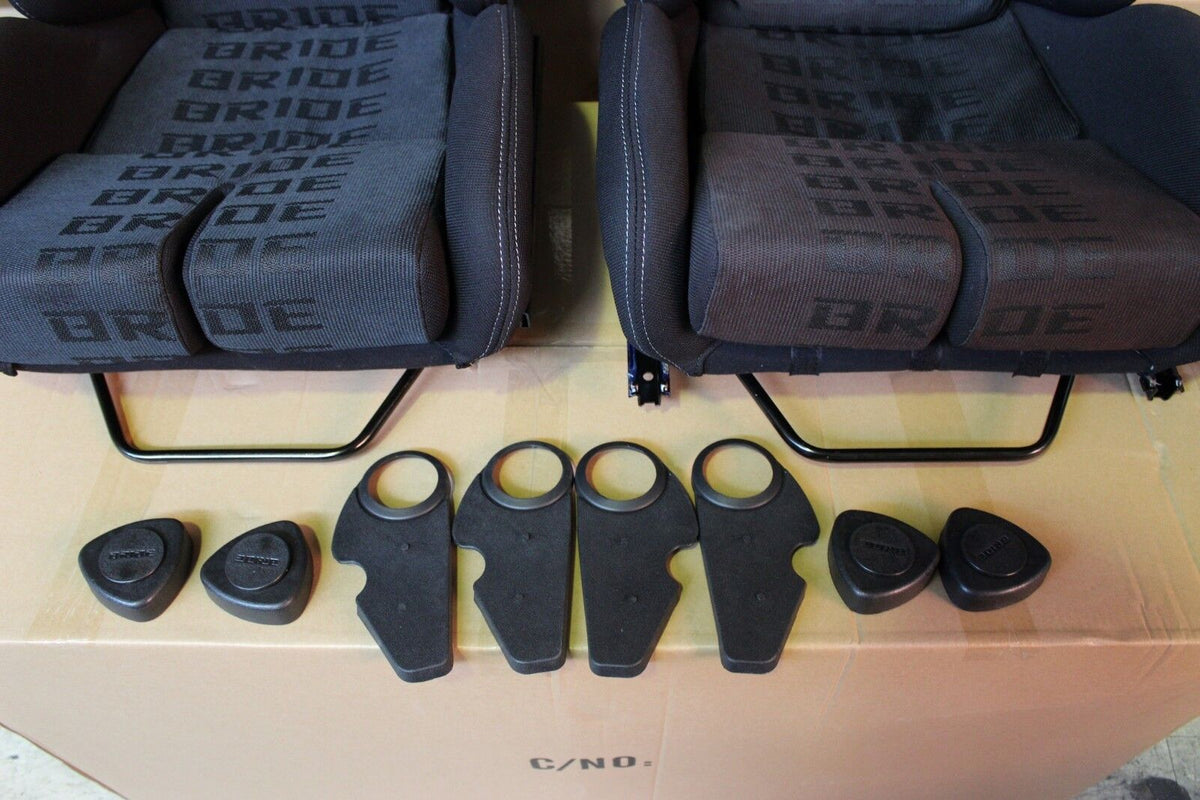 2x Bride Stradia Black Carbon Racing Seats – ADR Approved