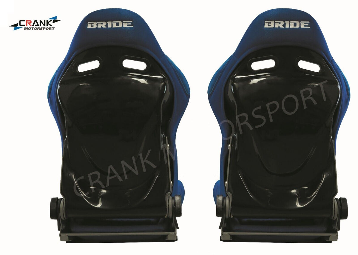 2x Bride Stradia Blue Fiberglass Racing Seats – ADR Approved