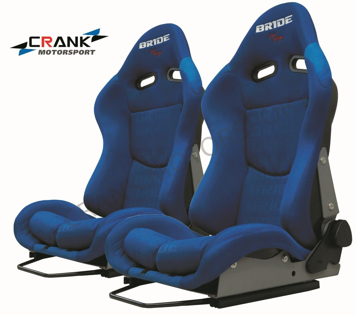 2x Bride Stradia Black Fiberglass Recliner Seats – ADR Approved