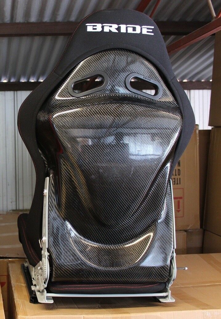 2x Bride Stradia Lowmax L Black Carbon Racing Seats – ADR Approved