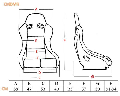 1x Bride VIOS II Style Fixed Back Racing Seats – Blue Fibreglass Low Max