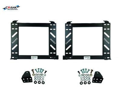 2x Crank Motorsport Honda Accord Euro CL7 / CL9 Seat Adapter Rails – BRIDE / RECARO / SPARCO Compatible