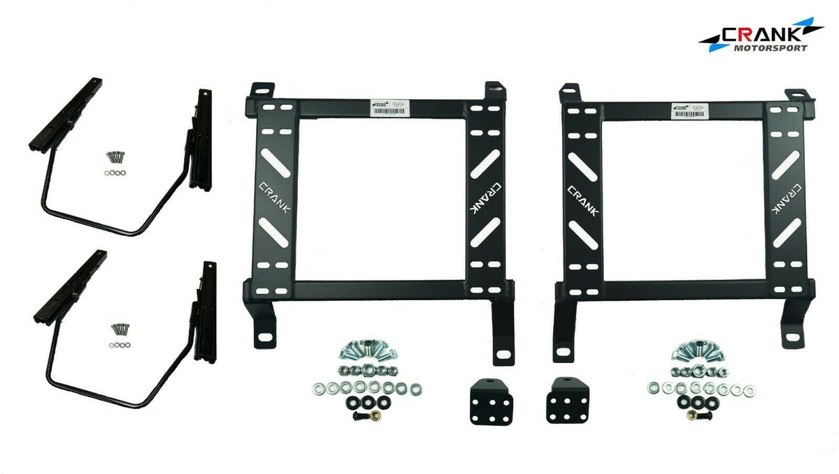 2x Crank Motorsport Toyota Hilux 2005–2015 Seat Rail Package – BRIDE / RECARO / SPARCO Compatible