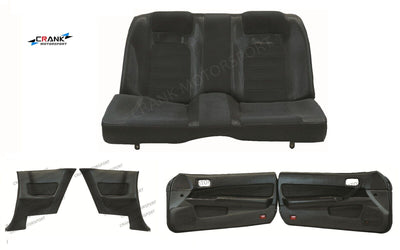 2x Crank Motorsport R34 GTR Vspec II Style Coupe Rear Seat & Door Card Skin