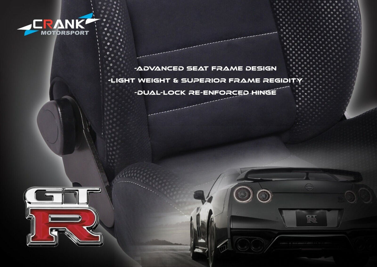 2x Crank Motorsport Nissan Skyline R34 GTR Vspec II Style Interior Combo Package – ADR Approved, AU Stock