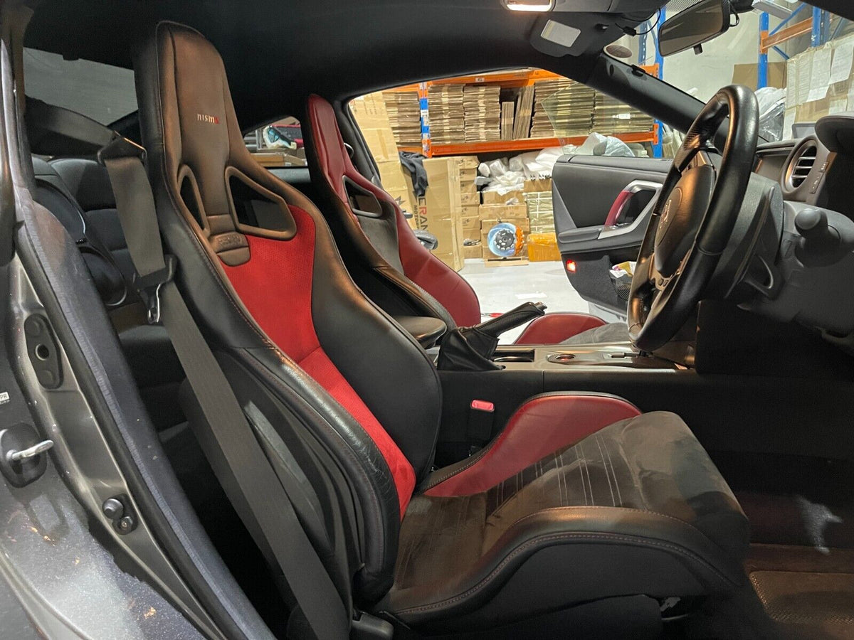 2x Crank Motorsport R35 GTR Pair Superlow Seat Rails – Recaro CS / Nismo Compatible