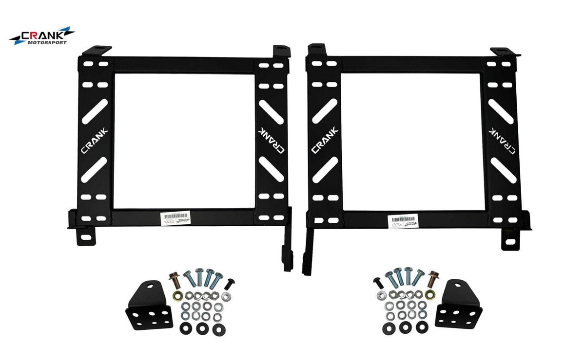 2x Crank Motorsport Subaru Impreza GE / GV / GH / GR / GK / GT Seat Adapter Rail – WRX / STI – BRIDE / RECARO Compatible (2007–2015)