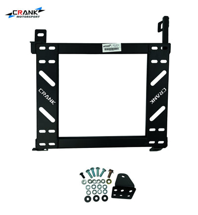 2x Crank Motorsport Subaru Impreza GE / GV / GH / GR / GK / GT Seat Adapter Rail – BRIDE / RECARO Compatible (2008–2015)