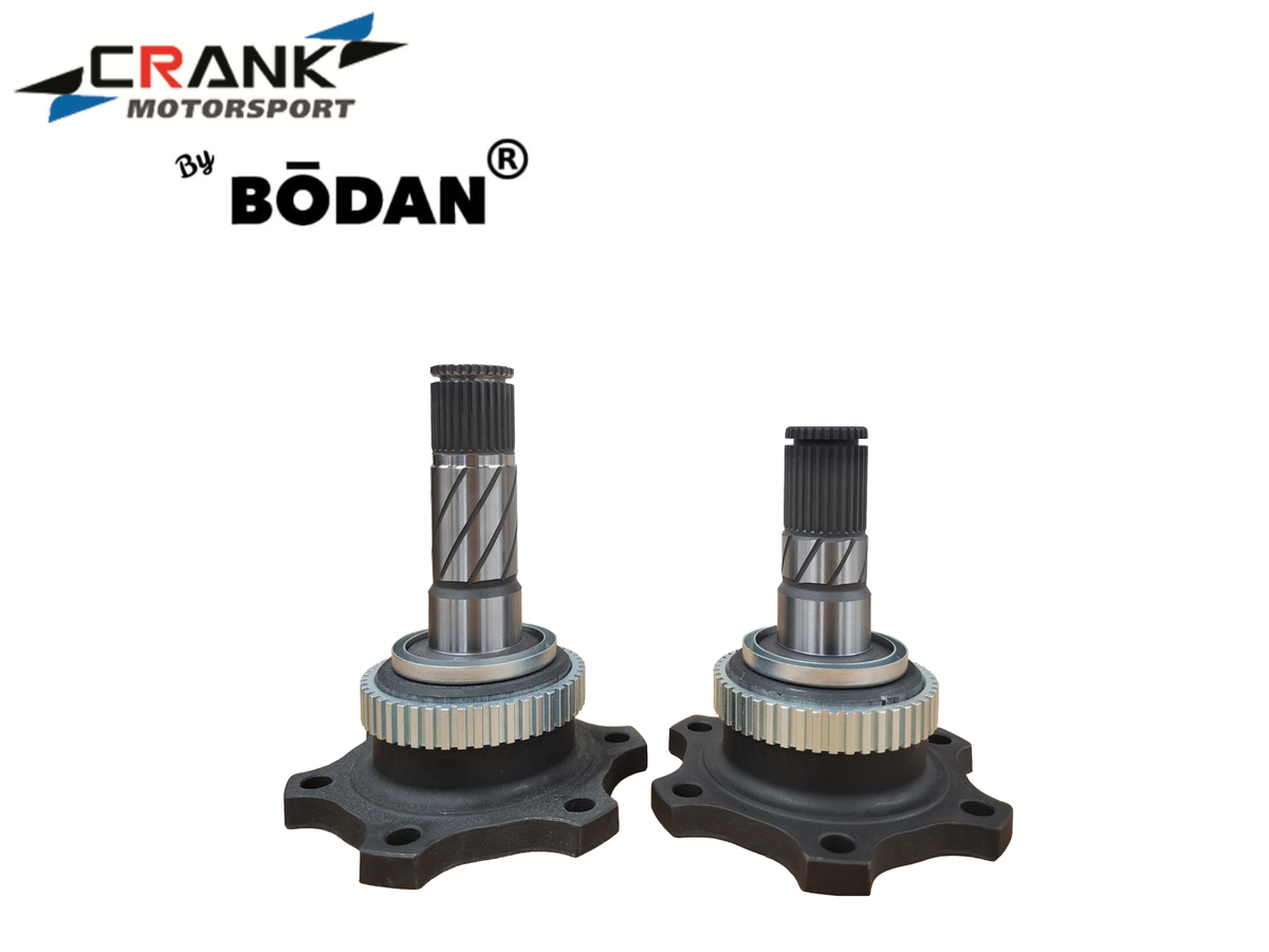 Billet Stub Axle Set – 30 Spline – Suit Nissan Silvia R200 Differential – 104mm + 84mm – Rated 2200HP